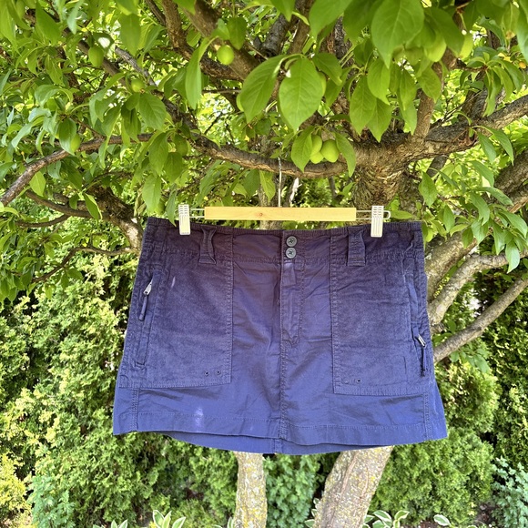Abercrombie and Fitch Dresses & Skirts - Navy Utility Mini Skirt